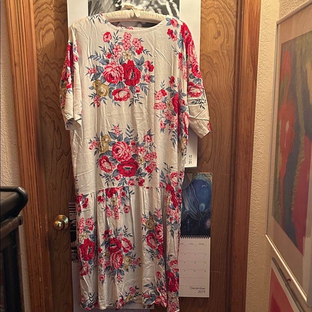 Floral Limited Express Print Dress